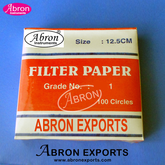 EC-144 Elementary Filter Papers 125mm Abron 